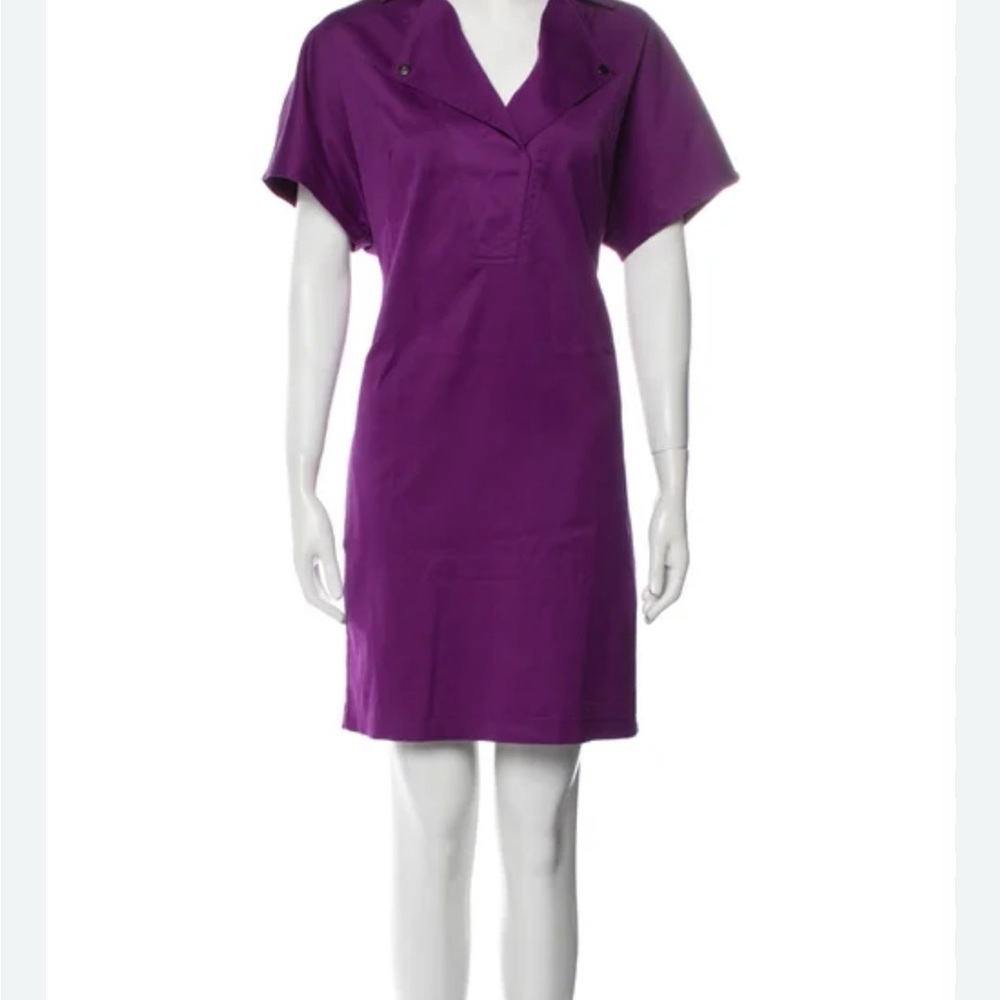Akris Punto Purple Dress
